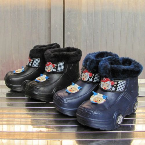 Chaussures hiver enfant ronde - semelle mousse Ref 1043656