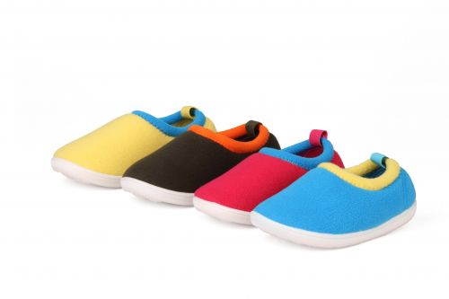 Chaussures hiver enfant en SCHOOLMATE ronde brodé pour - semelle caoutchouc Ref 1043756