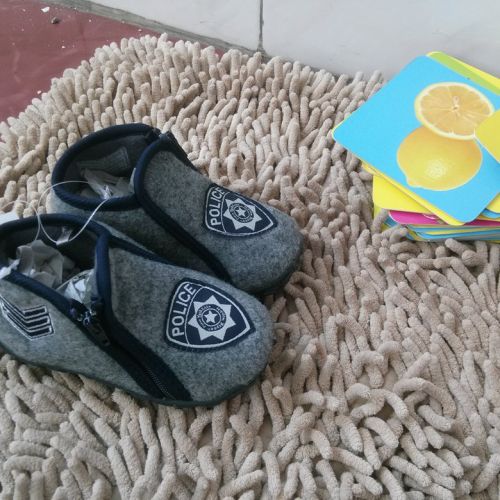 Chaussures hiver enfant en ronde pour - semelle caoutchouc Ref 1043767