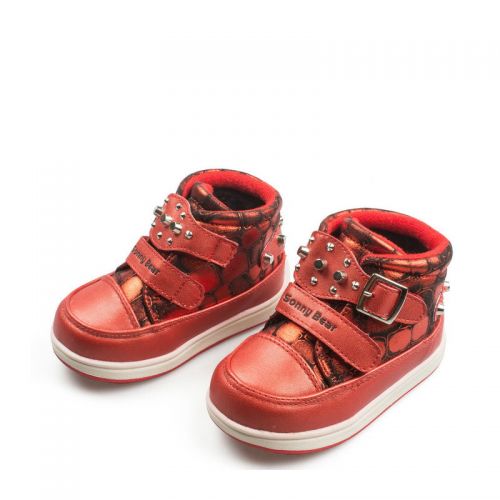 Chaussures hiver enfant en cuir ronde pour printemps - semelle fond composite Ref 1043824