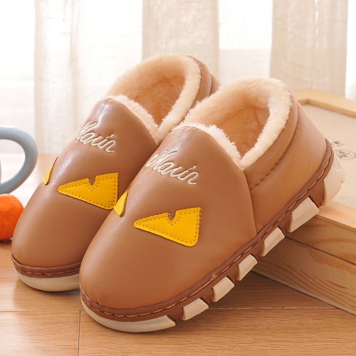 Chaussures hiver enfant en Cuir spatial ronde brodé pour - semelle caoutchouc Wear Ref 1043873