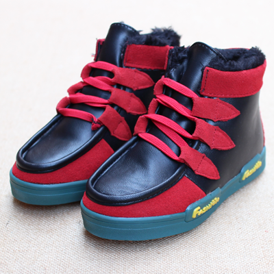 Chaussures hiver enfant en cuir pour - Ref 1043890