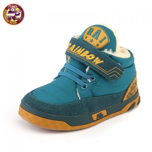 Chaussures hiver enfant en coton RAINBOW BEAR ronde pour - semelle caoutchouc Ref 1043903