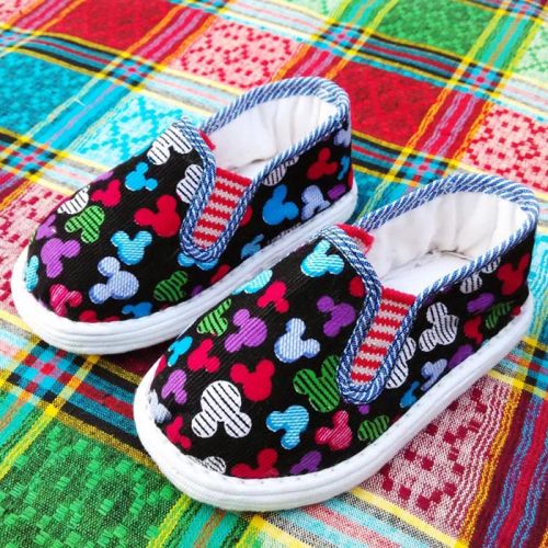 Chaussures hiver enfant en velours côtelé ronde pour - semelle Melaleuca Ref 1043952