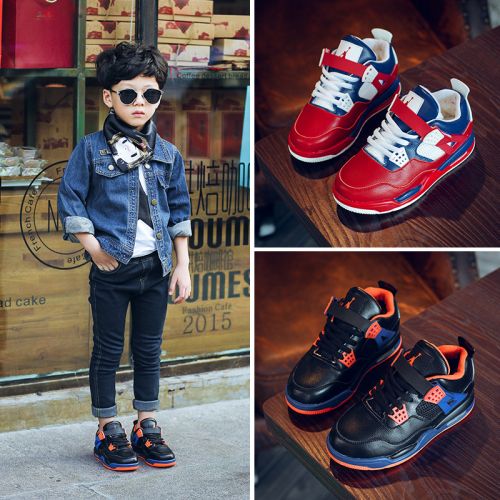 Chaussures hiver enfant en cuir ronde pour - Ref 1044005