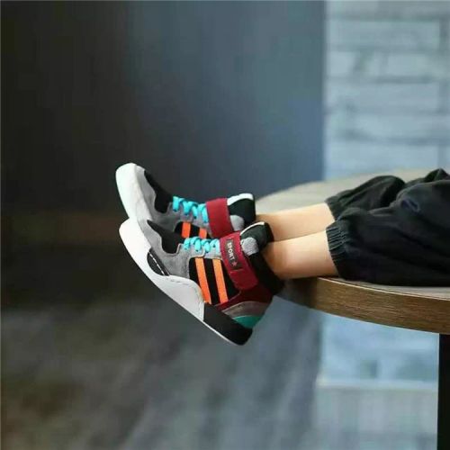Chaussures hiver enfant en de vache, Nubuck, ronde pour - semelle caoutchouc Wear Ref 1044063