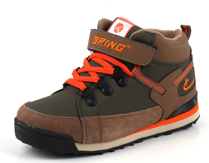 Chaussures hiver enfant en Cuir spatial pour - semelle caoutchouc Ref 1044123