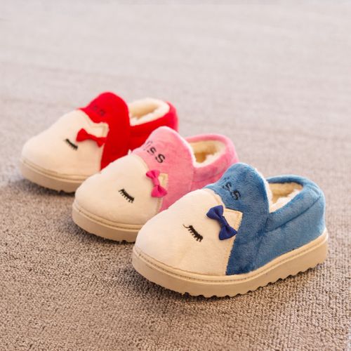 Chaussures hiver enfant en ronde pour - semelle caoutchouc antidérapant Ref 1044194