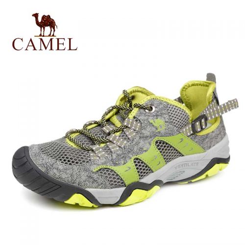 Chaussures imperméables en hydrolyse peeling haute mèche maille + CAMEL - Ref 1060453
