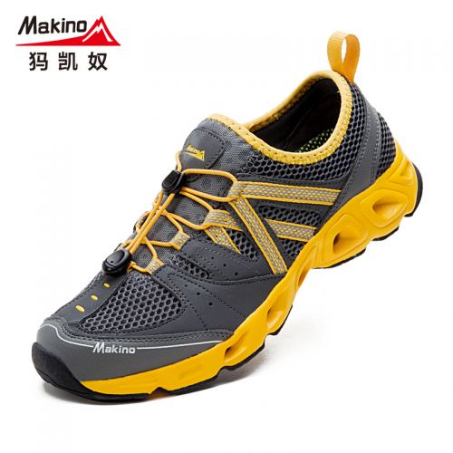 Chaussures imperméables en Nylon + cuir MAKINO - Ref 1061399