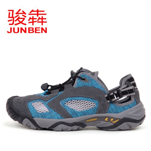 Chaussures imperméables en Cuir + mesh - Ref 1061416