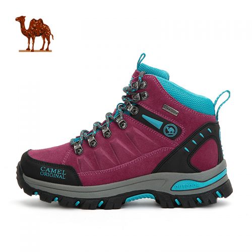 Chaussures imperméables en Vache fendu daim cuir + tissu - Ref 1062383