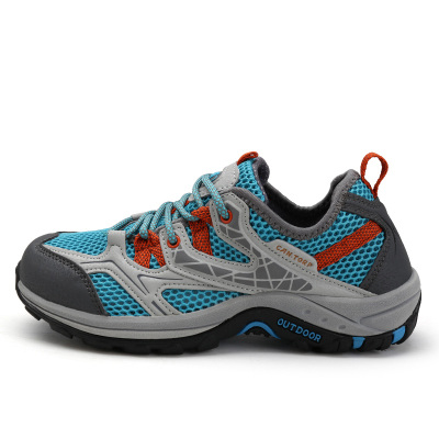Chaussures imperméables en cuir synthétique + tissu CANTORP - Ref 1062743