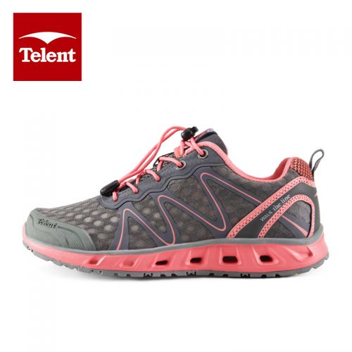 Chaussures imperméables en cuir Nano PU + mesh TELENT - Ref 1062806