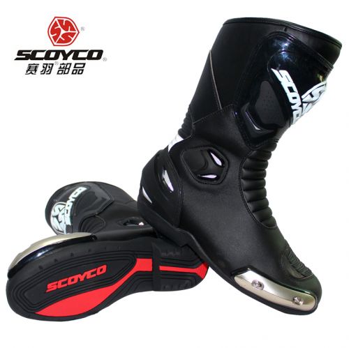 Chaussures moto SCOYCO Race plume MBT004 - Ref 1390475