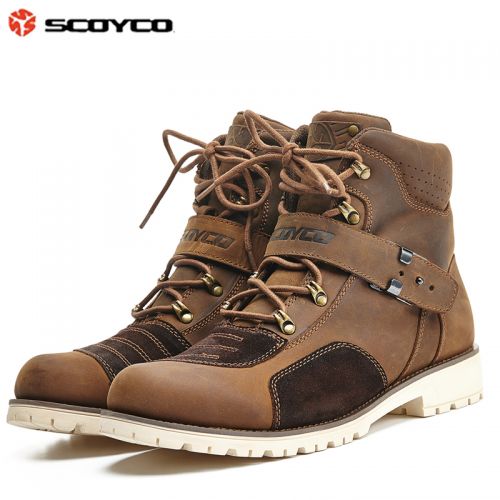 Chaussures moto SCOYCO Race plume MBT006 - Ref 1390503