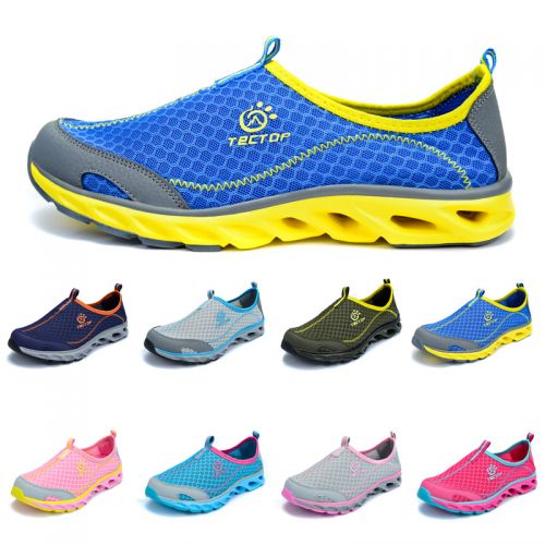 Chaussures sports nautiques en Mesh + cuir TECTOP - Ref 1061281