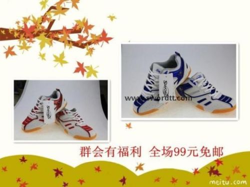  Chaussures tennis de table uniGenre SWORD paragraphe - Ref 847799