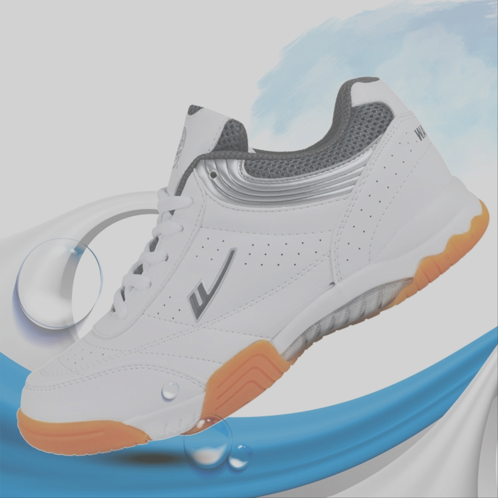  Chaussures tennis de table uniGenre Warrior - Ref 851072