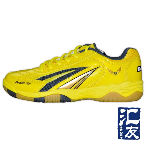 Chaussures tennis de table uniGenre Double Fish Bottes d'or - Ref 862925