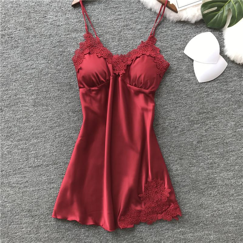 Chemise de nuit Jupe courte SOIE CHANTEE en soie - Ref 3368166