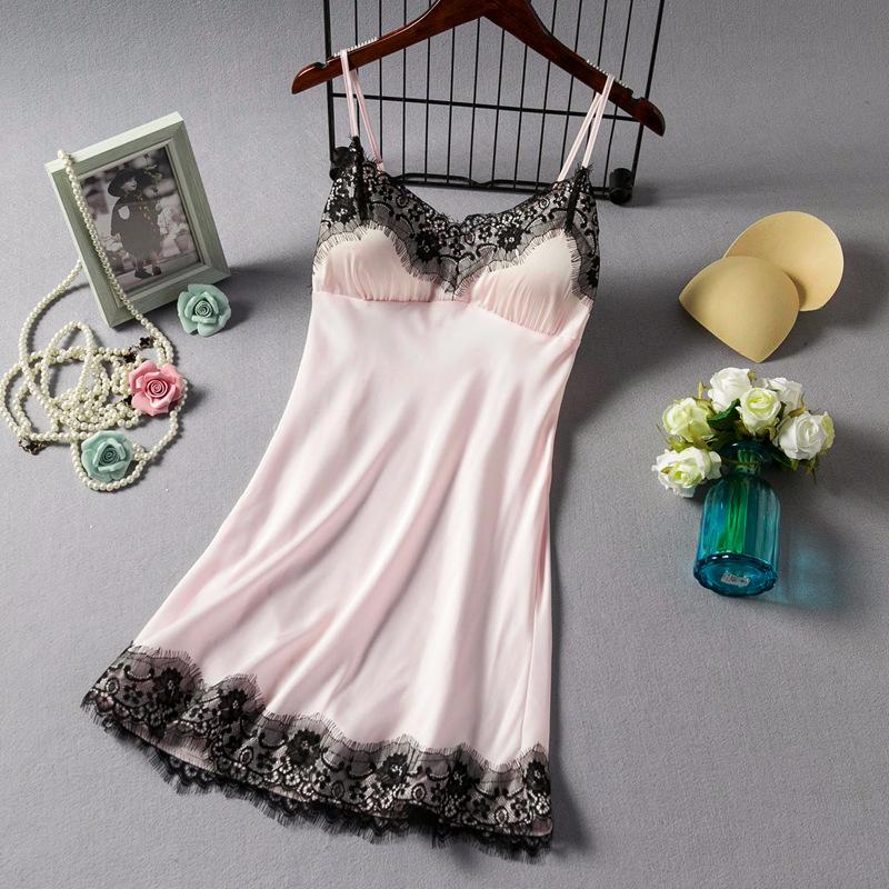 Chemise de nuit Jupe courte en soie - Ref 3368704