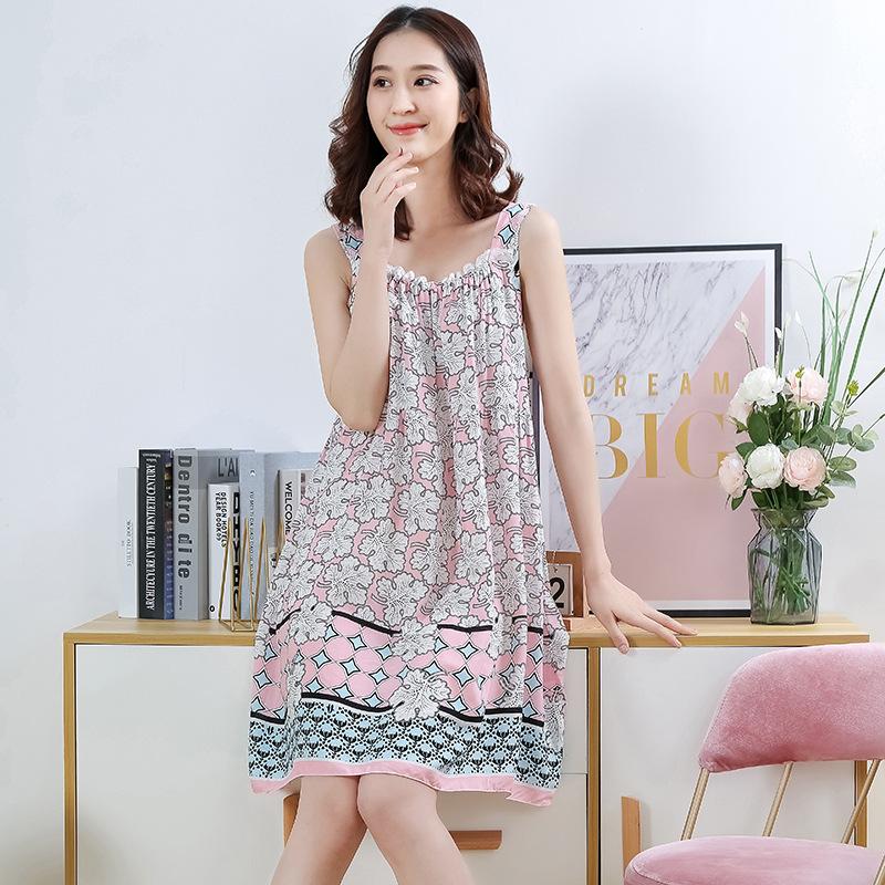 Chemise de nuit en coton - Ref 3446207
