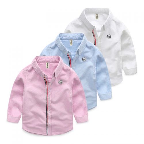 Chemise enfant à manche longue - Ref 2082865