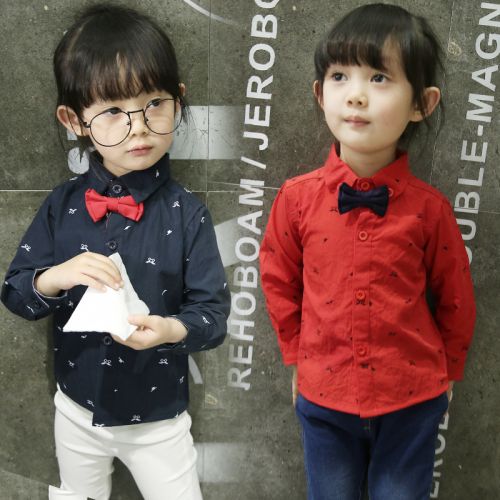 Chemise enfant à manche longue - Ref 2082890