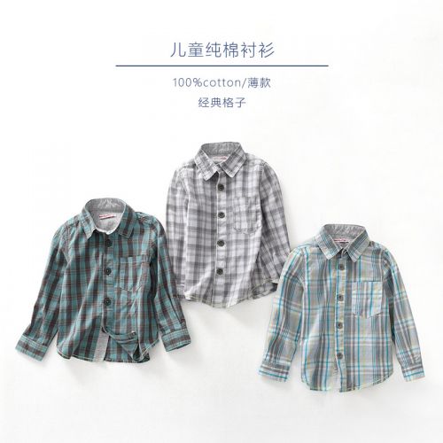 Chemise enfant à manche longue - Ref 2082893