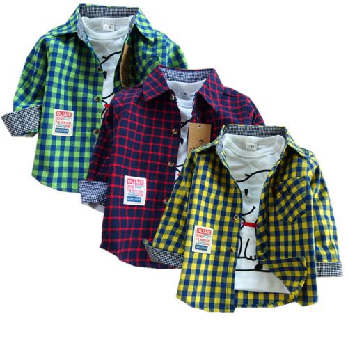 Chemise enfant à manche longue - Ref 2082915