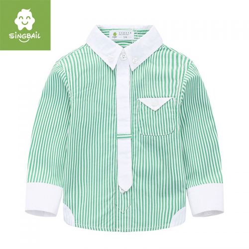 Chemise enfant SINGBAIL à manche longue - Ref 2082958