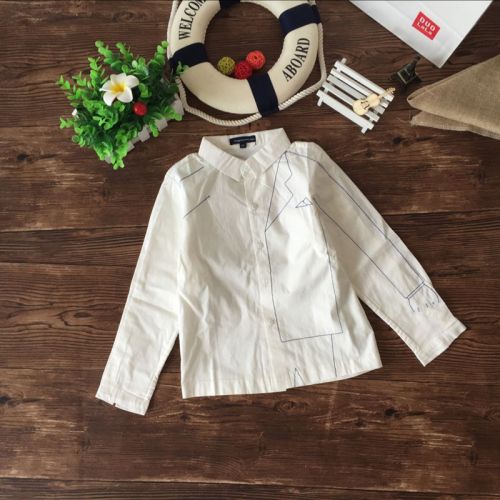 Chemise enfant à manche longue - Ref 2082976