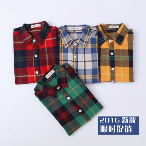 Chemise enfant à manche longue - Ref 2082977