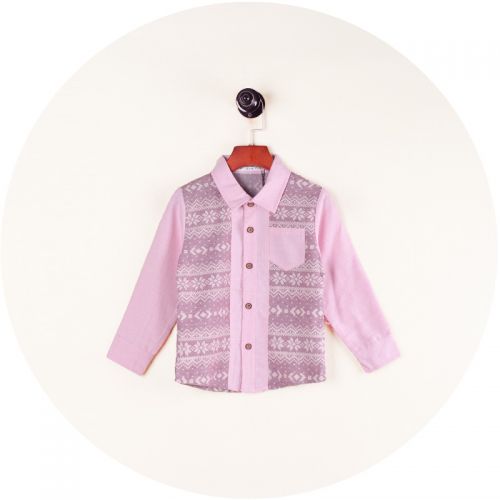 Chemise enfant à manche longue - Ref 2082978