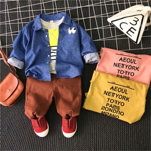 Chemise enfant à manche longue - Ref 2082981