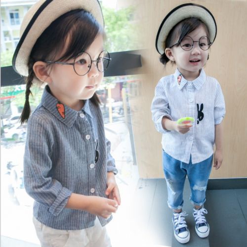 Chemise enfant à manche longue - Ref 2082987