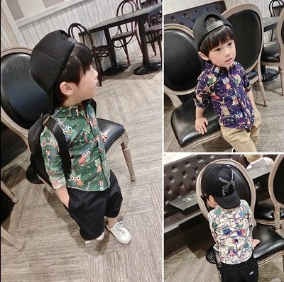 Chemise enfant à manche longue - Ref 2083001