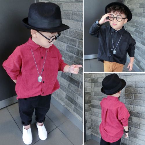 Chemise enfant à manche longue - Ref 2083011