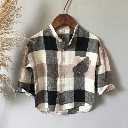 Chemise enfant à manche longue - Ref 2083029