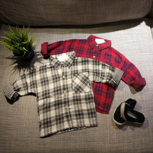 Chemise enfant à manche longue - Ref 2083032