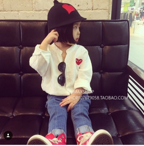 Chemise enfant à manche longue - Ref 2083038