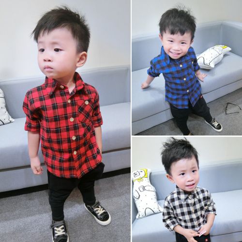 Chemise enfant à manche longue - Ref 2083040