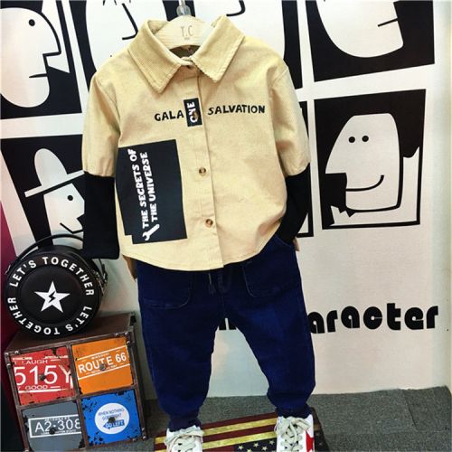 Chemise enfant à manche longue - Ref 2083057