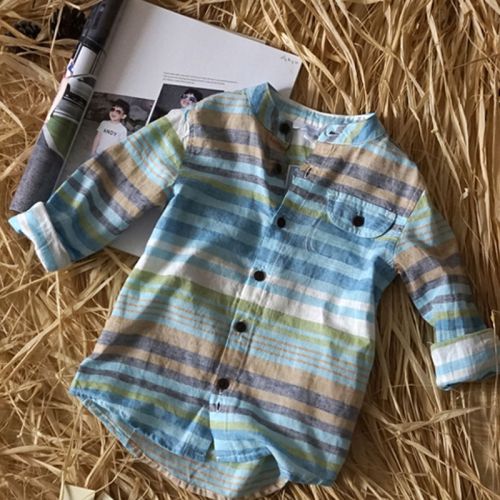 Chemise enfant à manche longue - Ref 2083064