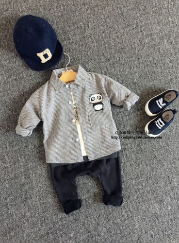 Chemise enfant à manche longue - Ref 2083066