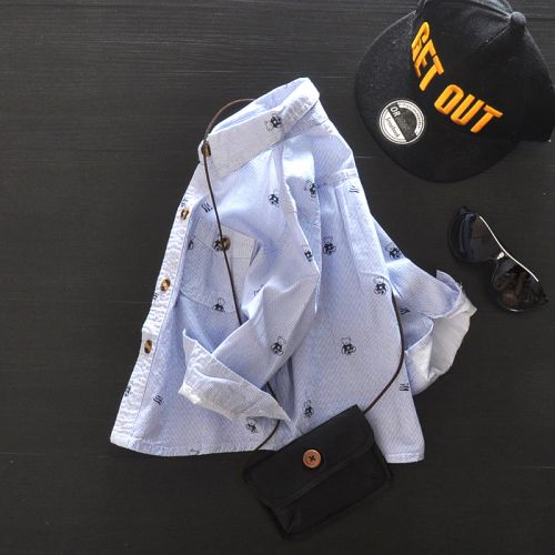 Chemise enfant à manche longue - Ref 2083067