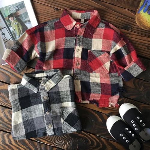 Chemise enfant AICK à manche longue en lin - Ref 2083073