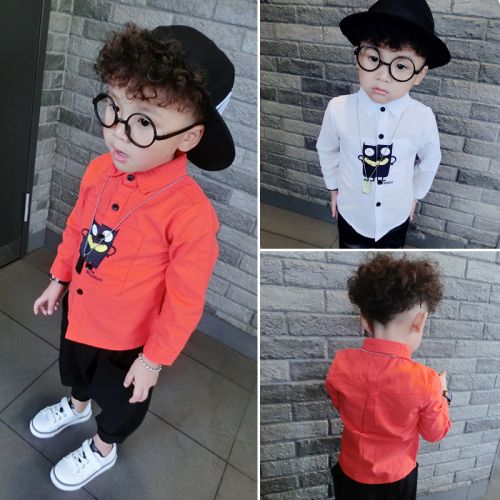 Chemise enfant à manche longue - Ref 2083083