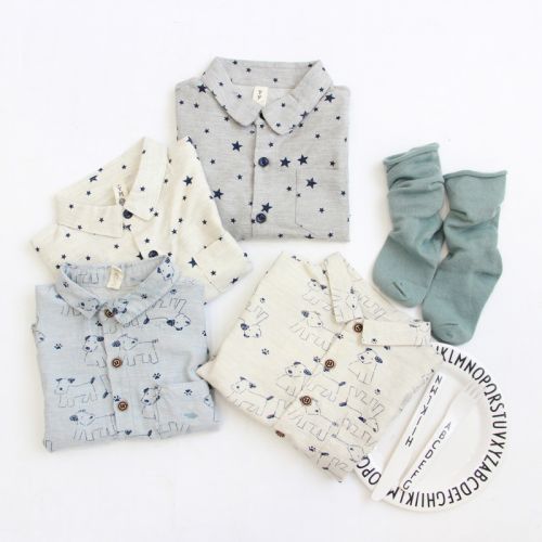 Chemise enfant à manche longue - Ref 2083112